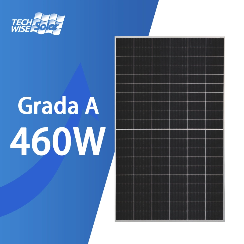 Un Panel de Energía Solar Mono de celda de Medio Corte Grado 460W Productos de módulo PV para el hogar