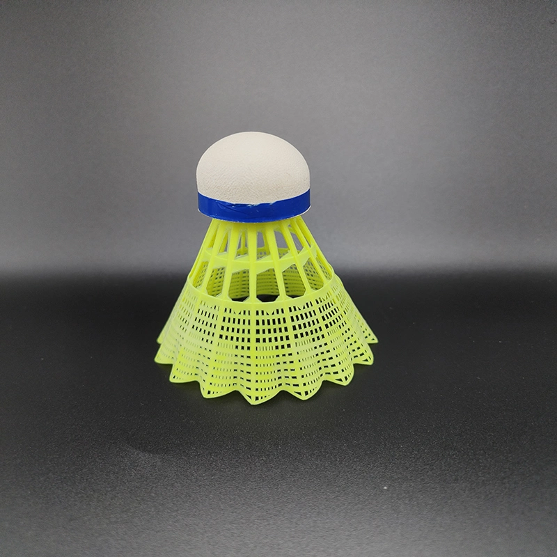 Super Quality Nylon Shuttlecock Sandwich Cork 6 PCS for One Tube Same as Mavis 350 Badminton