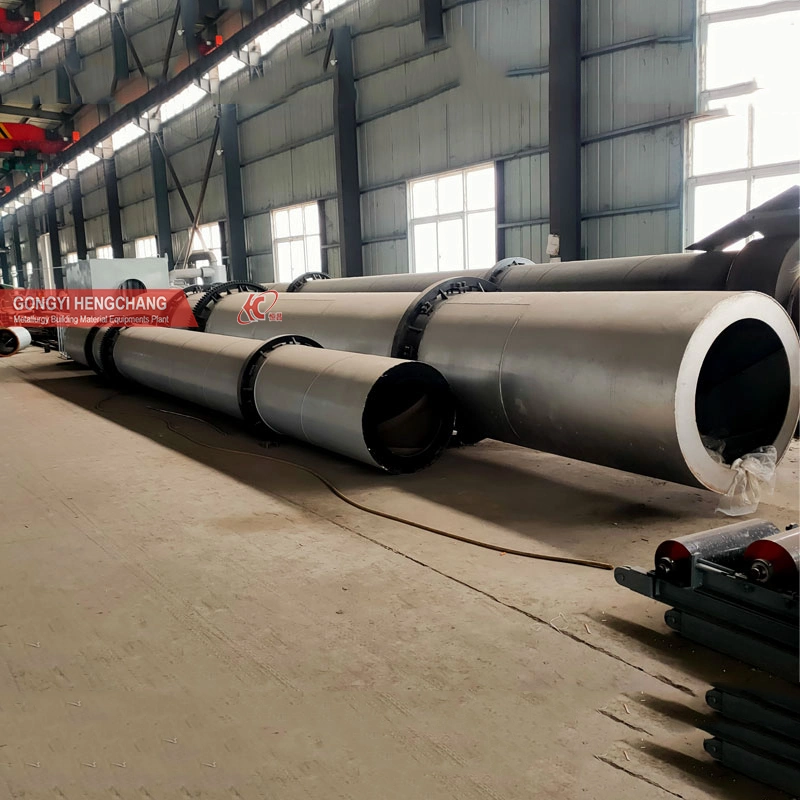 Newly Small Mining Equipment Rotary Dryer Zinc Silver Copper Lead Zinc Salt Wood Sawdust Rotary Dryer Machine Industry Rotary Wood Chips Mini Drum Dryer Price