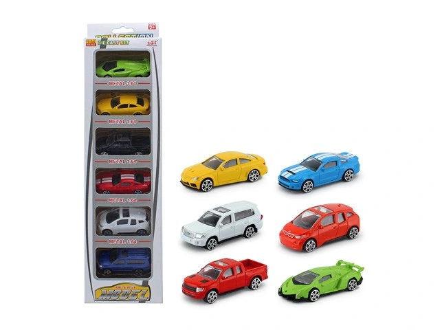 12PCS 1: 64 Alloy Car Toy Die Cast Model Gift Set for Kids