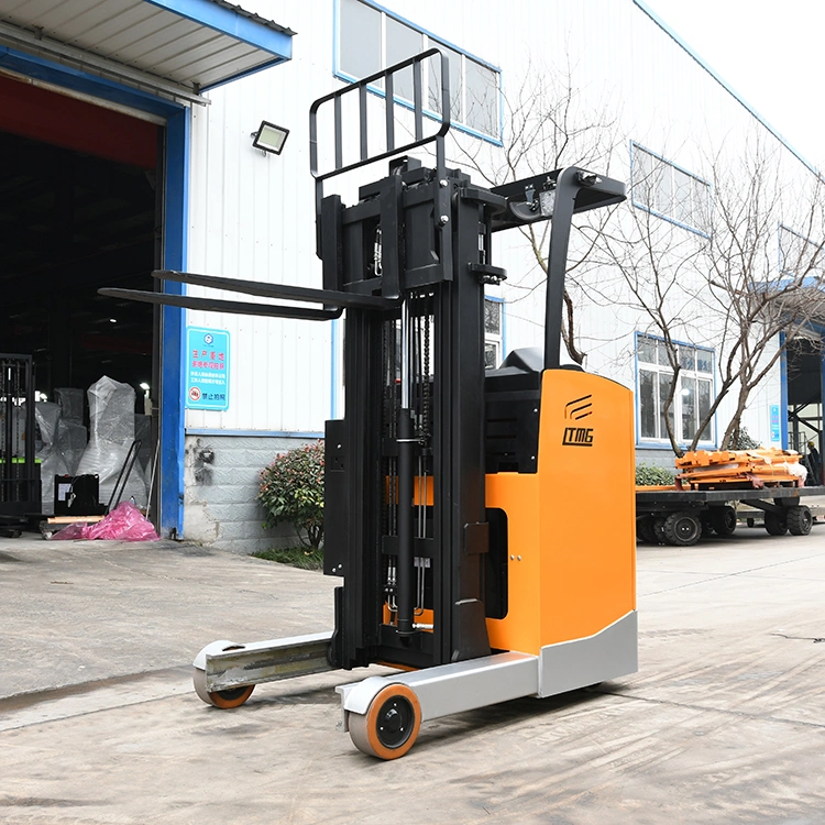 Nouvelle batterie chariot élévateur à fourche de la Chine empileur Forklif 1.5Ton multi directionnelle atteindre chariot électrique 2t