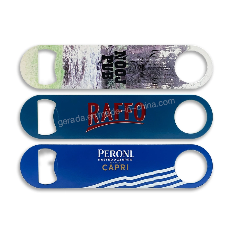 Wholesale/Supplier Bahamas Metal Stainless Steel Beer Bottle Opener with Customized Logo PVC Cover