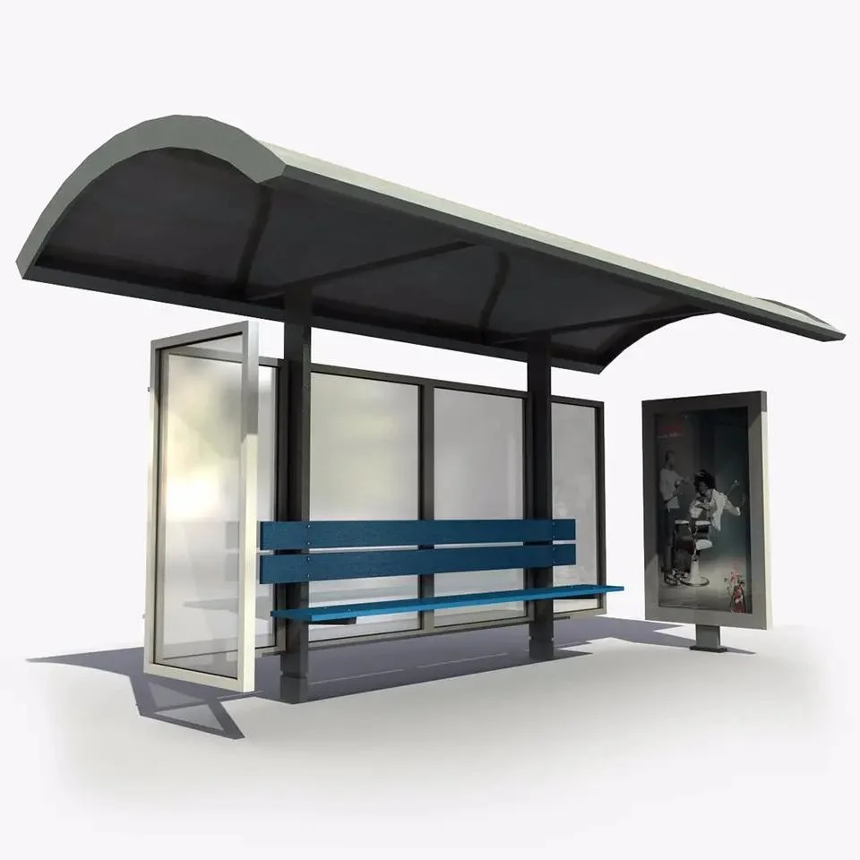 Modern Metal Bus Stop Shelter Price