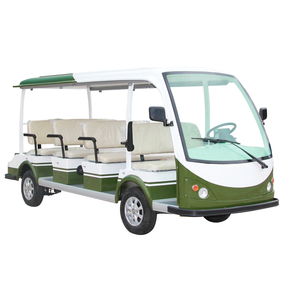 8 Seats Electric Sightseeing Car, Electric Tour Bus 30km / H Max Speed