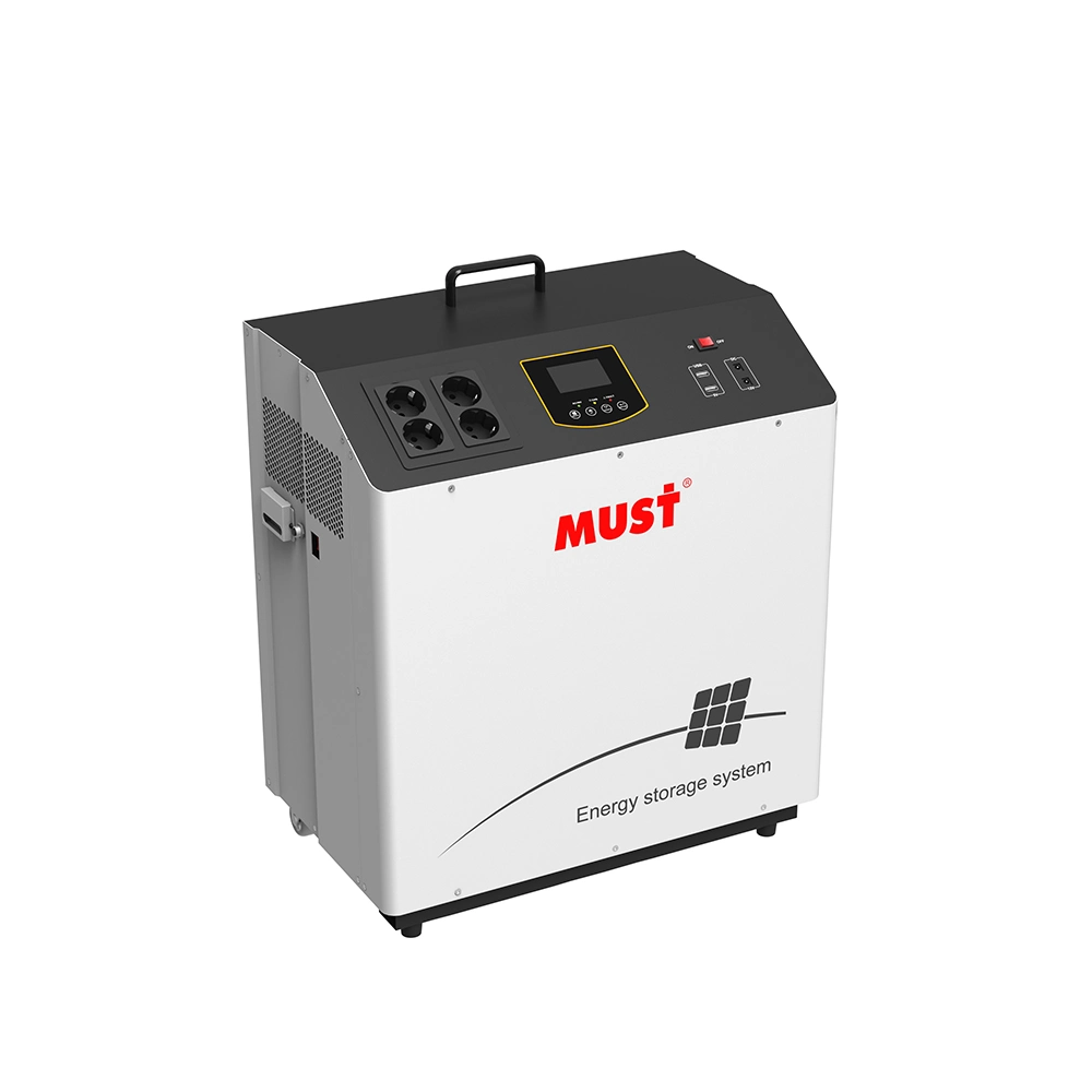 Muss 3000W Tragbare Speicher Energie Solarstromsystem mit Lithium Batterie