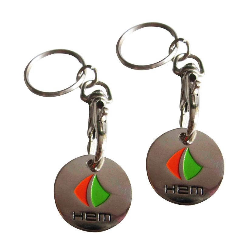 Hot Selling Delicate Chain Promotion Metal Keychain Gift with Publicity Logo Supplier Hot Sale Africa Cartoon Style Key Ring