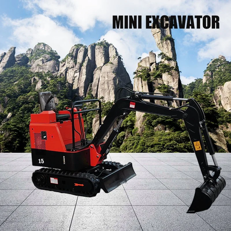 Sale Cheap 1.8t 3.5ton Mini Hydraulic Excavator Machines Used for Engineering Construction Home Garden Digger Machine