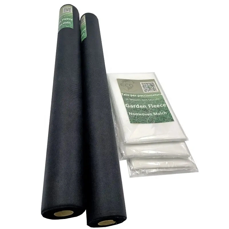 100% Virgin PP Material 70GSM Black Waterproof Fabric Breathable for Agriculture Non Woven Fabric