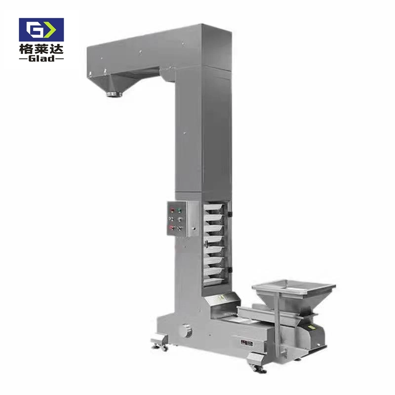 Factory Supply Z Type Customize Bucket Elevator for Dry Fruit Packing Machine