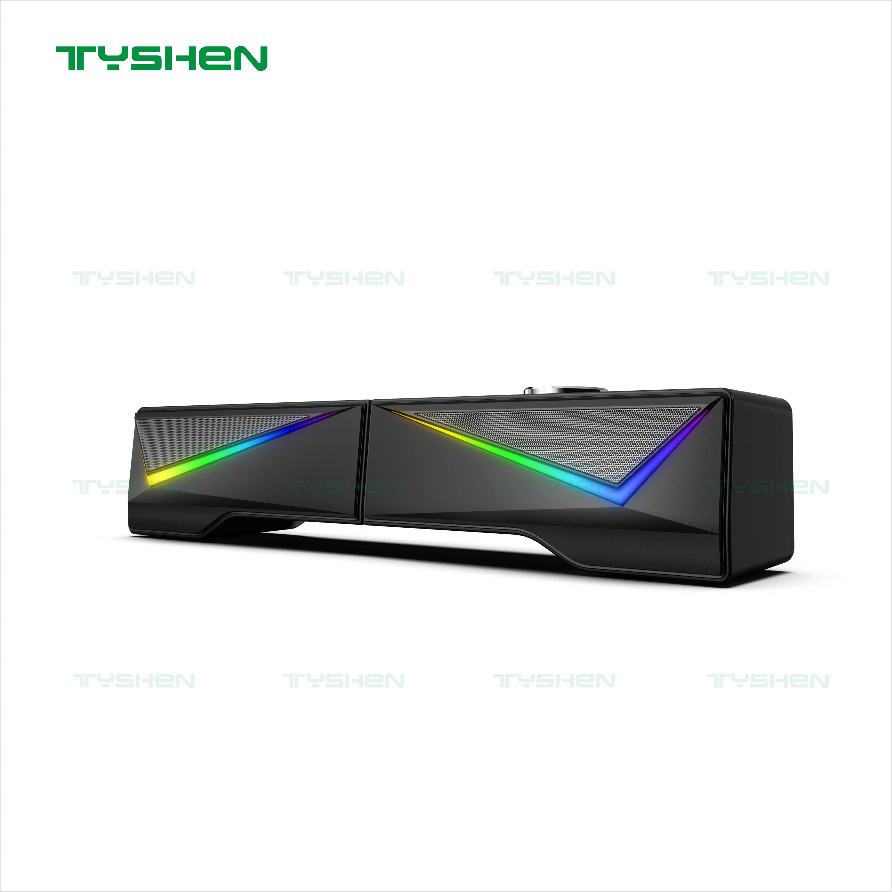 RGB Gaming Speaker, Touch Control to Control The RGB Lighting,