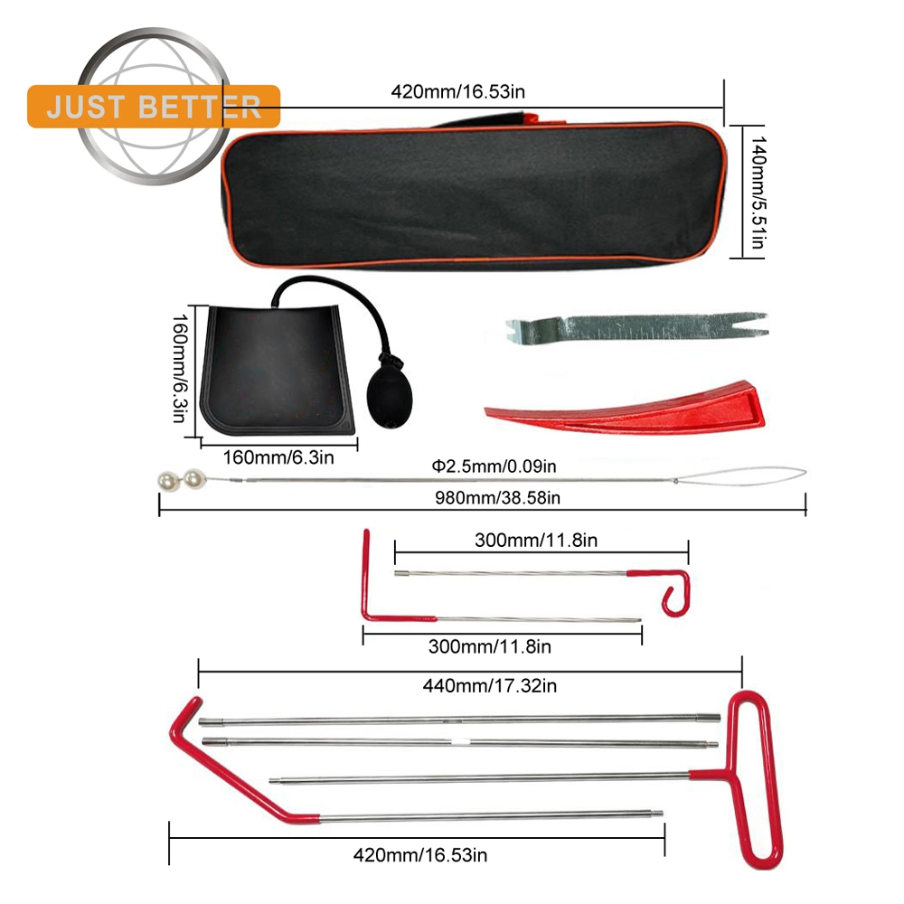 Outil d'ouverture de porte de voiture de clé de verrouillage hors kit Outils d'urgence