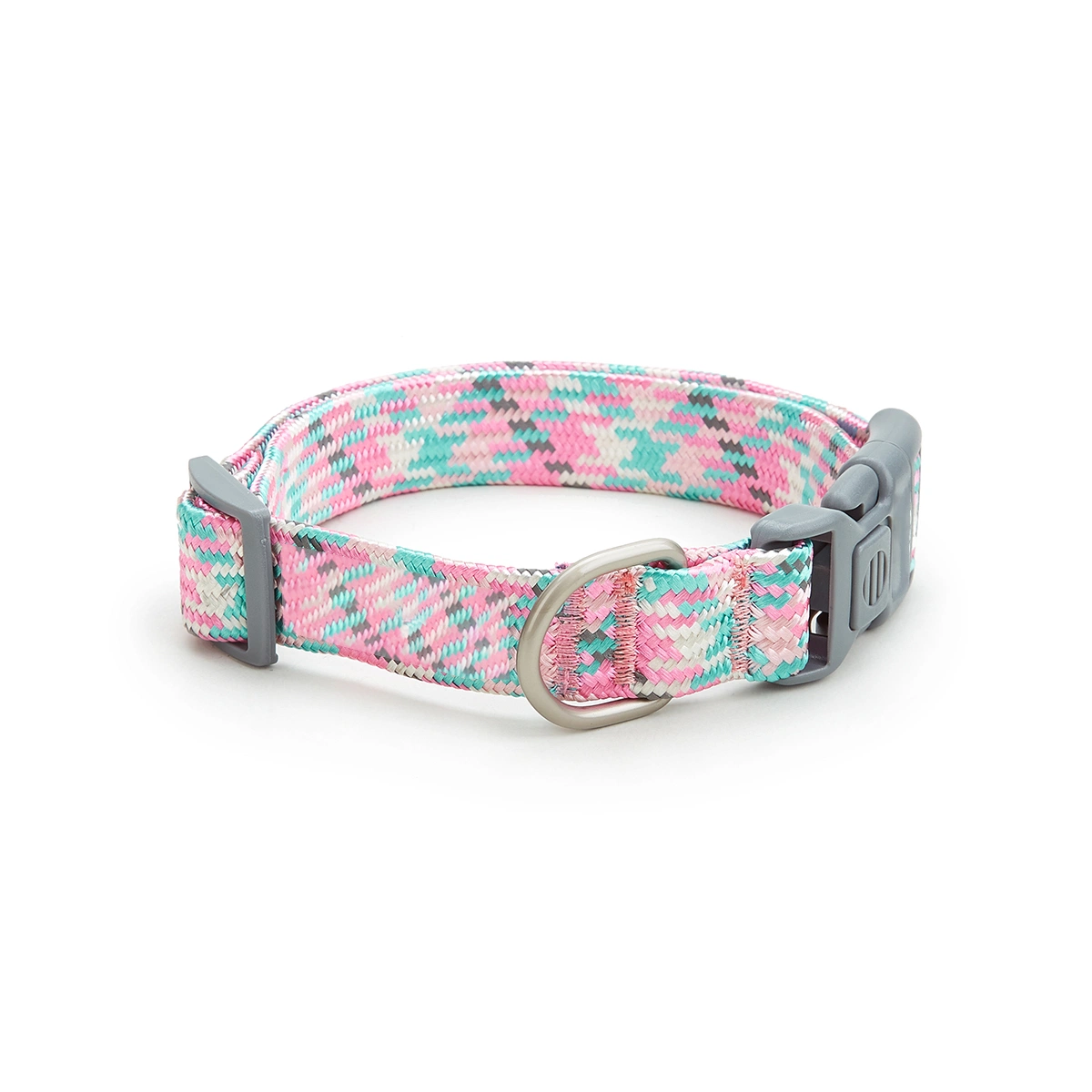 Spupps Nuevo ajustable personalizado Reflective Nylon transpirable cincha Perro Pet Collar