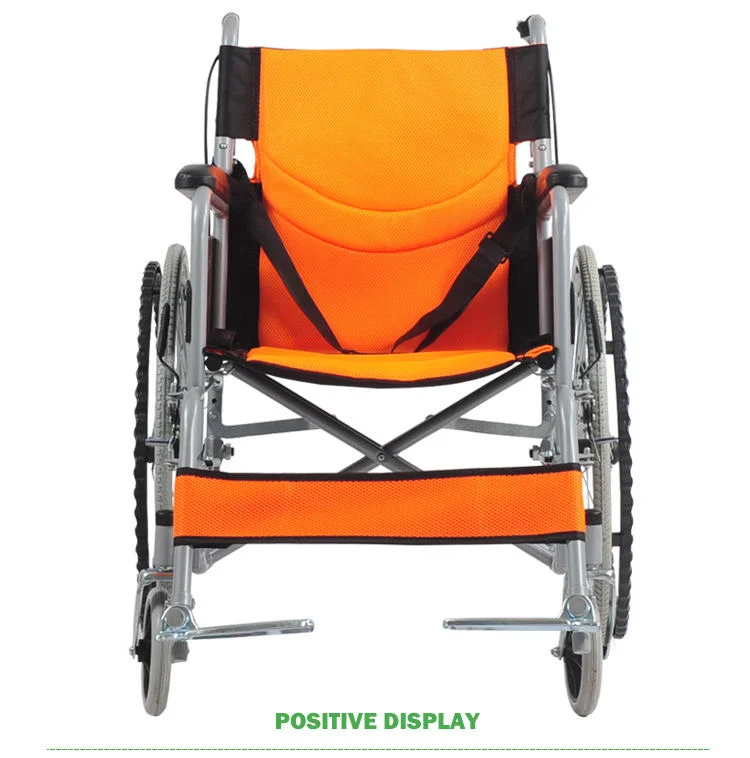 Poids léger portable haute qualité Transports Fauteuil roulant manuel