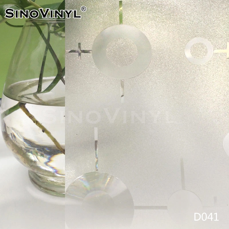 SINOVINYL Premium Decorative Film Sticker Frosted Window Stickers For Glass