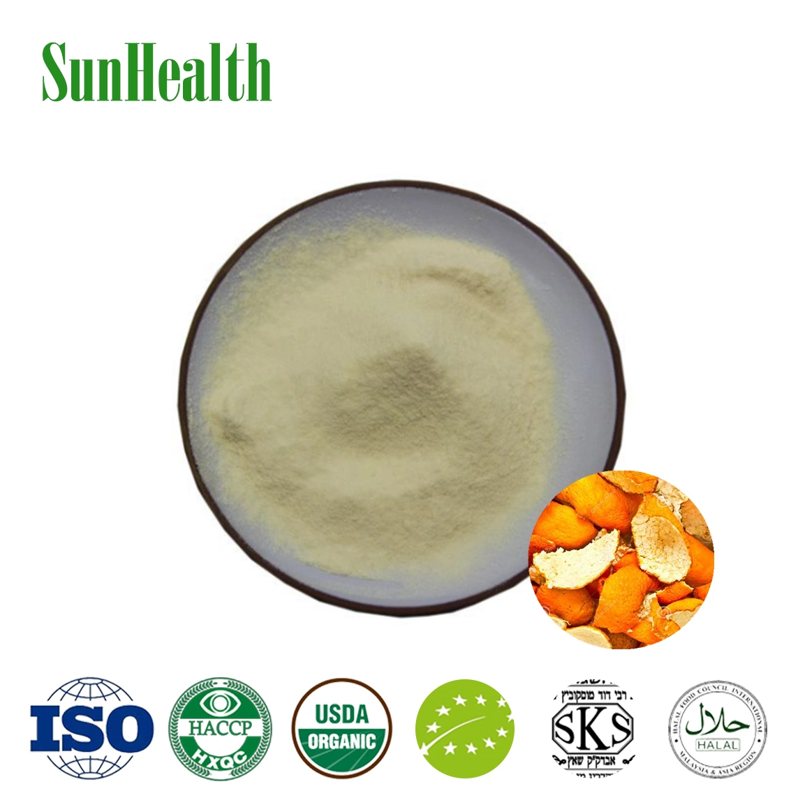 Supply Pure Natural Hesperetin 98% CAS 520-33-2