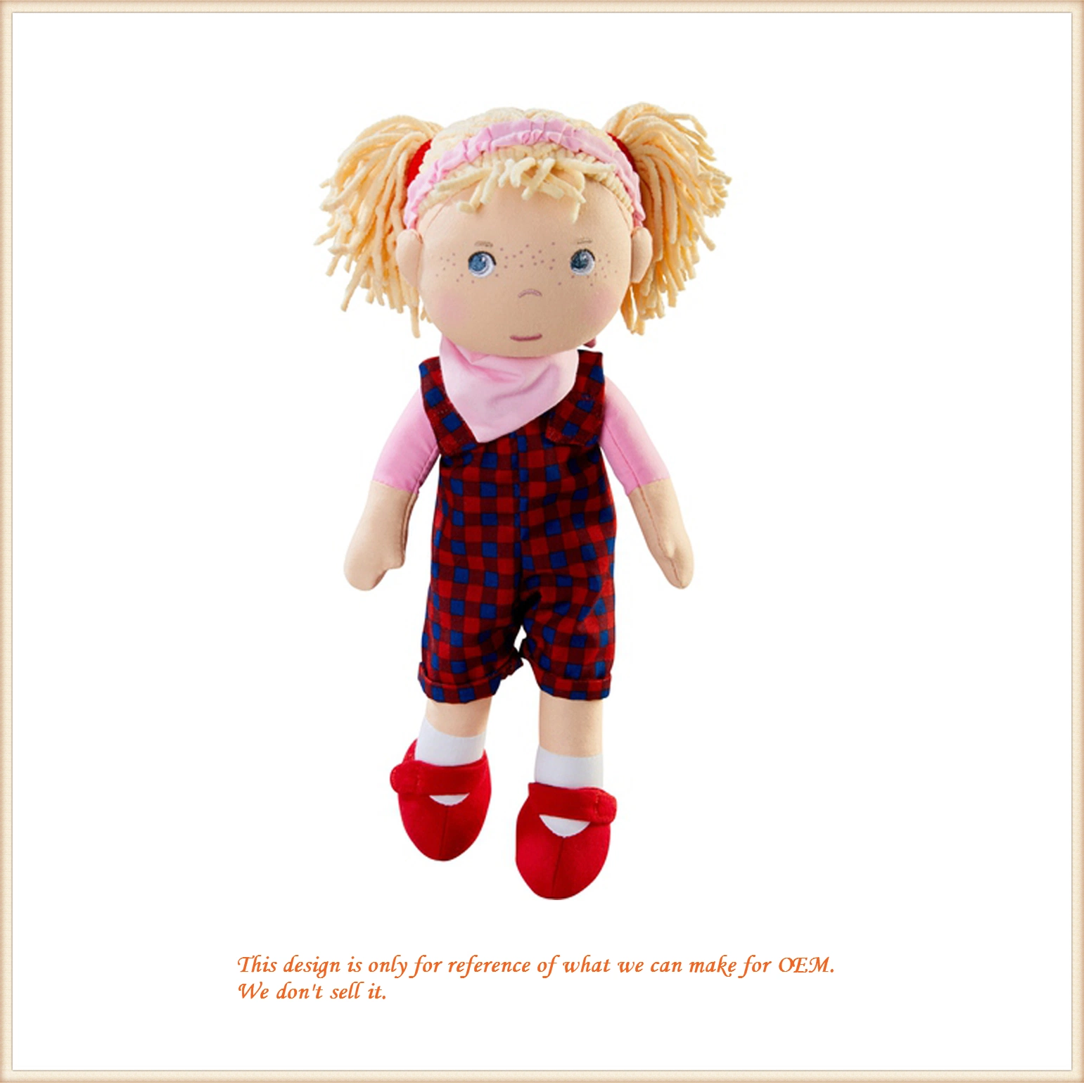 Wholesale Dolls Children Girl Stuffed Plush Toys Baby Dolls