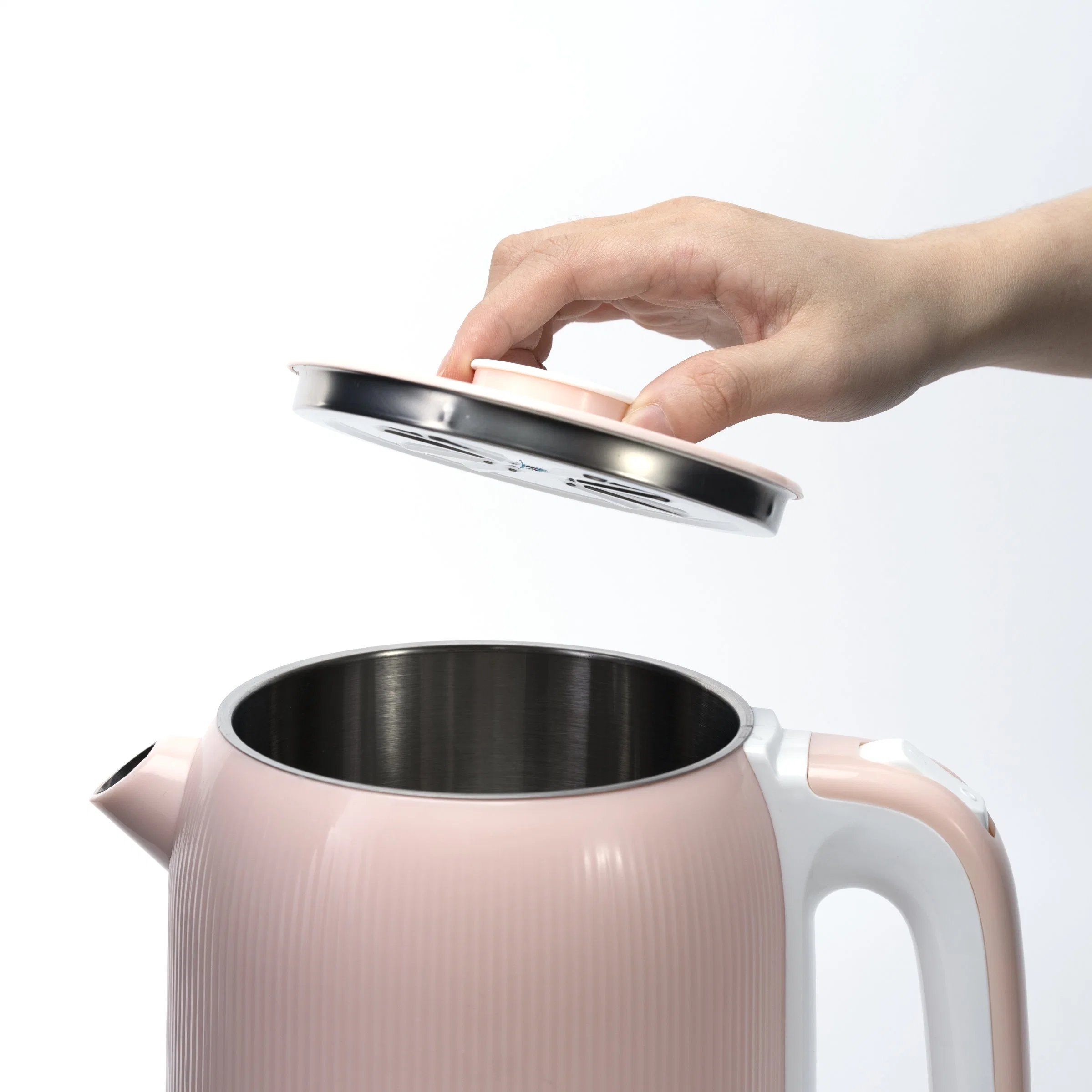 Popular Design Cute Pink Blue Electric Kettle with Stable Performance 2.0L CE/EMC/CB Approved Electric Kettle