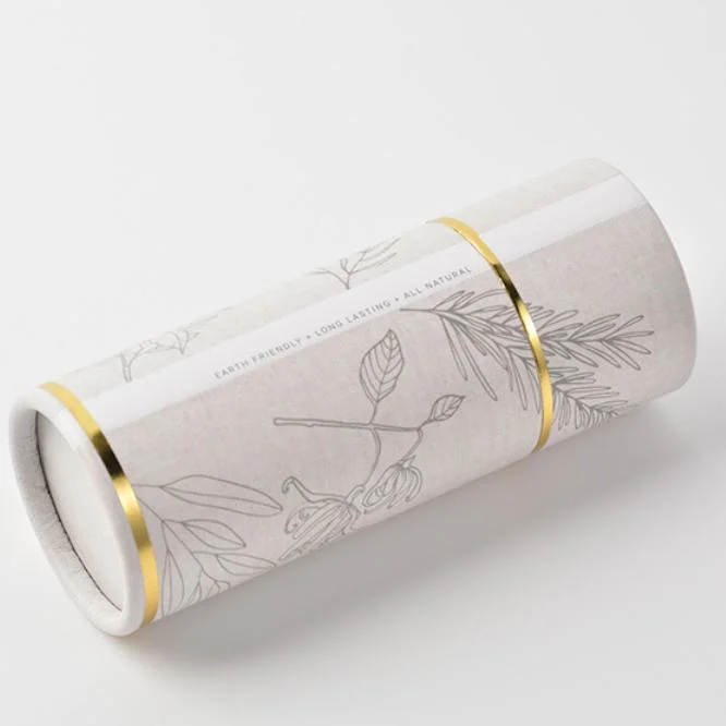 Hot Sale Recycled Printing Round Cylinder Box Paper Tube Packaging