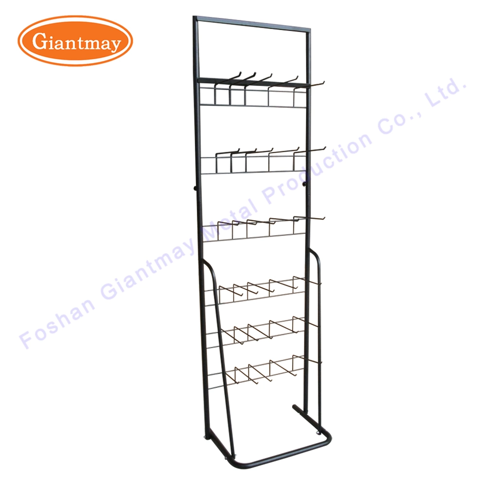 Supermercado ligero gancho de metal colgante de semillas de la pantalla de almacenamiento Rack Stands