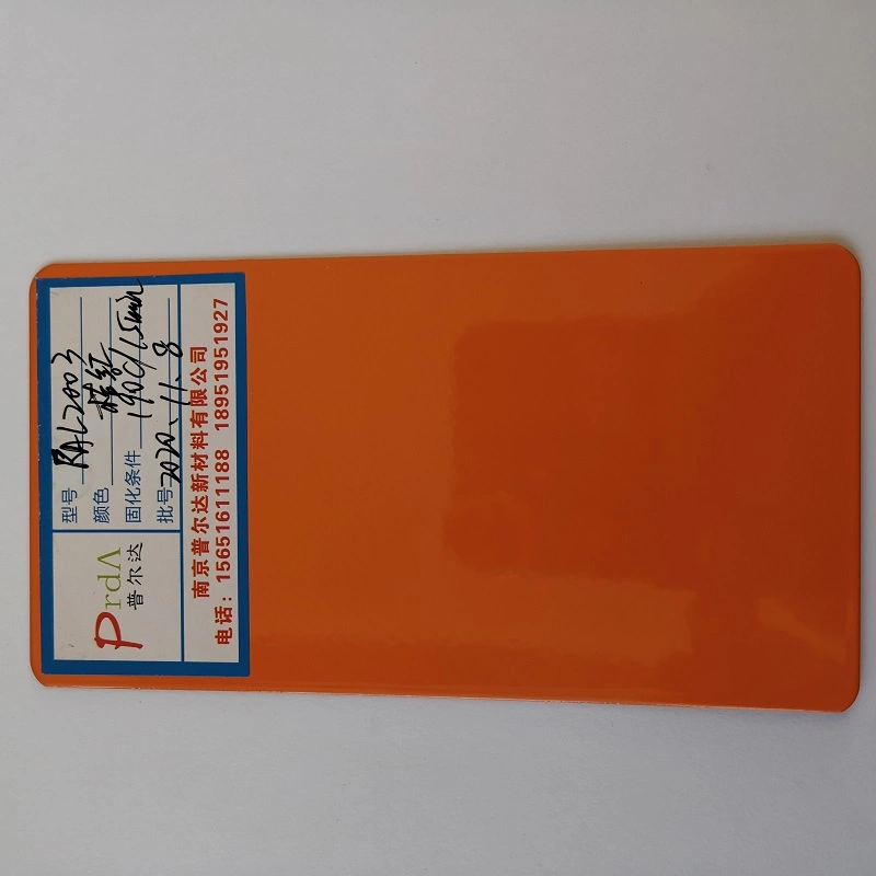 Ral2003 Orange Color Outstanding Smoothness Good Adhersion Outdoor Polyester Powder Coating