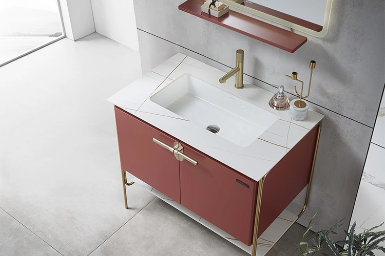 Modern Design Stainless Steel Bathroom Vanity