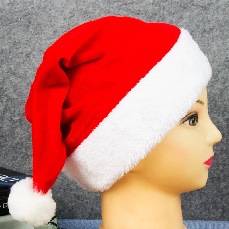 High quality/High cost performance  Aults Christmas Santa Hat Xmas Cap