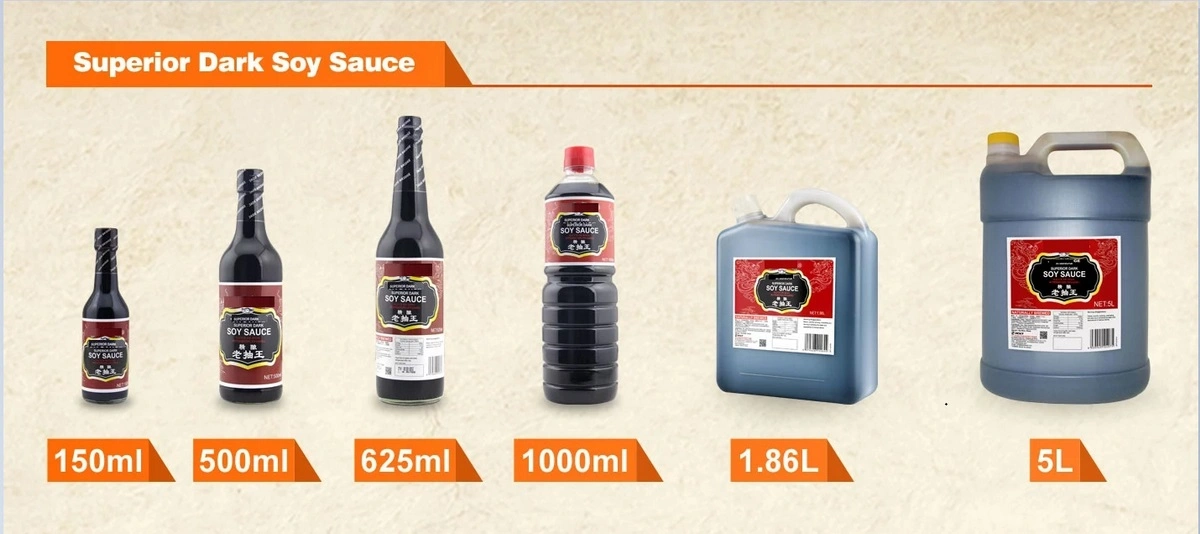 Naturally Brewed Superior Soy Sauce with Private Label