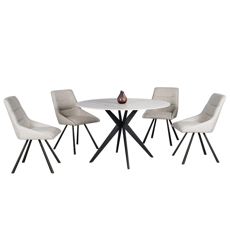 Factory Wholesale/Supplier Price Living Room Nordic Sintered Stone Round Dining Table