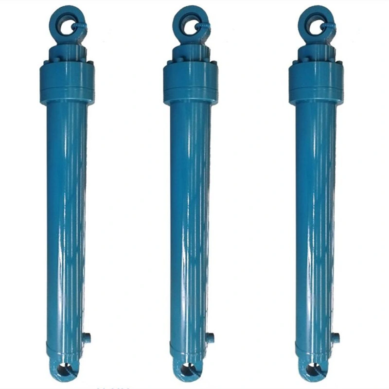 Non Standard Miniature Piston Hydraulic Cylinder Front and Rear Flanges Type Oil Cylinder Manufacturer