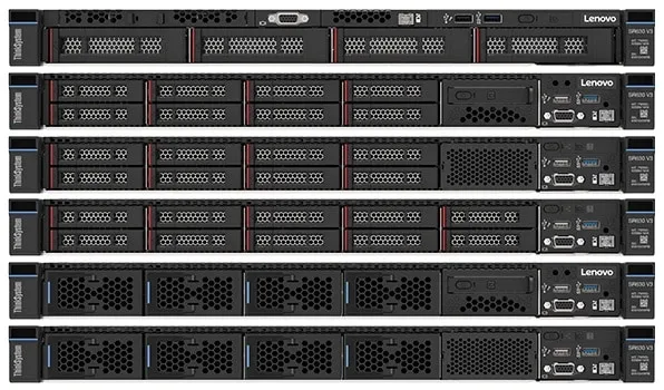 Thinksystem Sr630 V3 Rack Server 1u Intel Xeon DDR5 Memory Pcie Nvidia GPU SSD HDD Original New Stock Servers for Lenovo