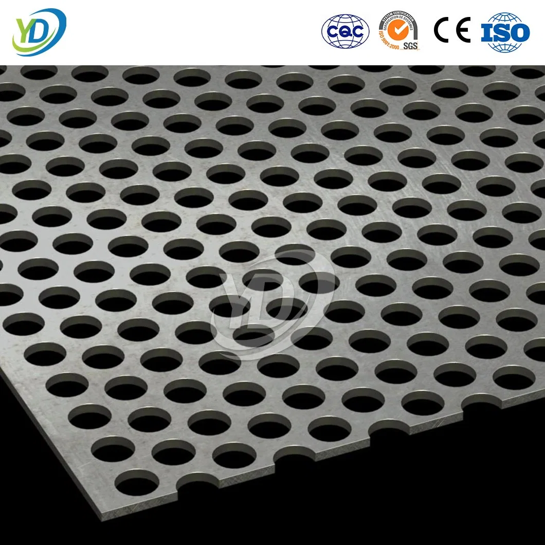 Yeeda Wire Mesh Decorative Perforated Plates Stainless Steel Plate Material Punched Aluminum Sheets China Manufacturers Steel Perforated Metal Mesh