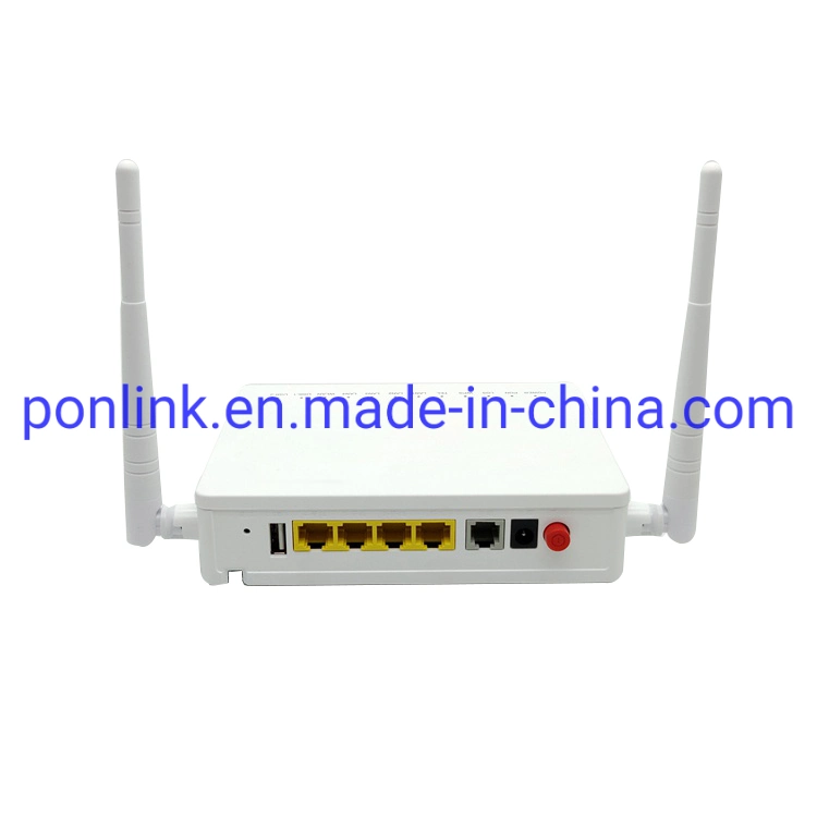 جهاز توجيه FTTH 1 ge 3fe 1tel WiFi Gpon ONU ANTENNA ZTE F663nv3a