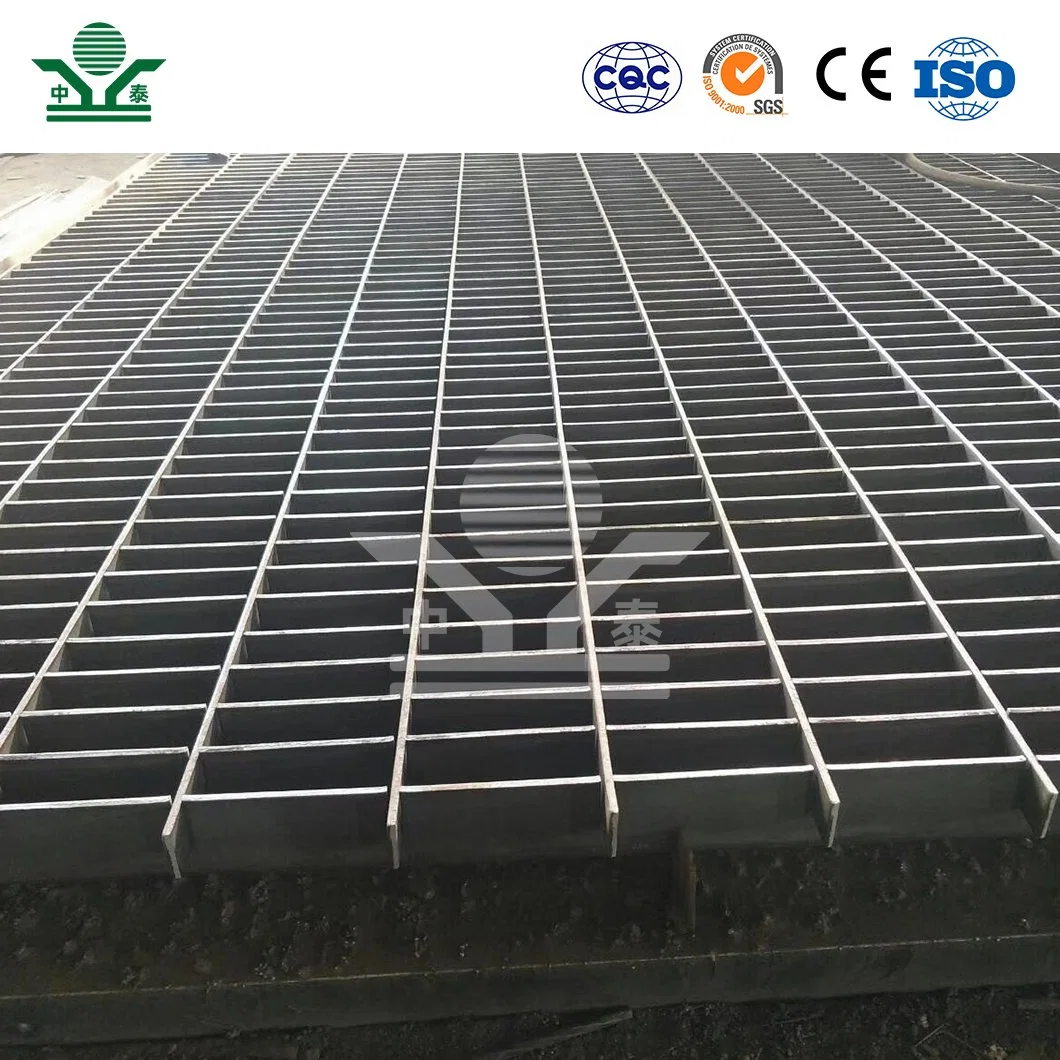 Zhongtai Stainless Steel Grating Cover Original Factory Kitchen Sink Grate 1 - 1/4 Inch X 1/8 Inch Galvanized Trench Drain Grating