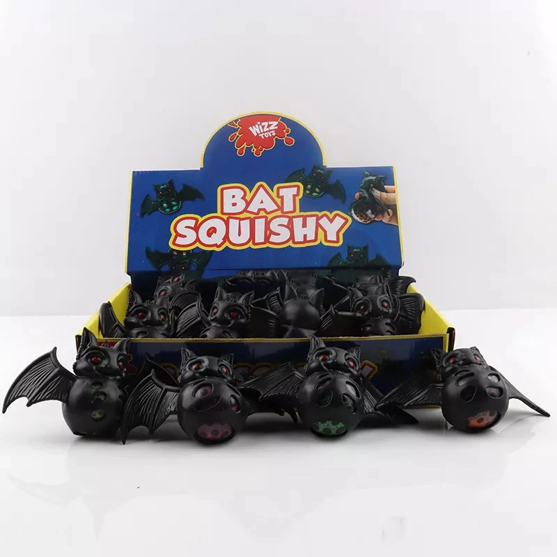 Halloween Novelty Spoof Antistress Bat Fidget Squishies Stress Relief Toy
