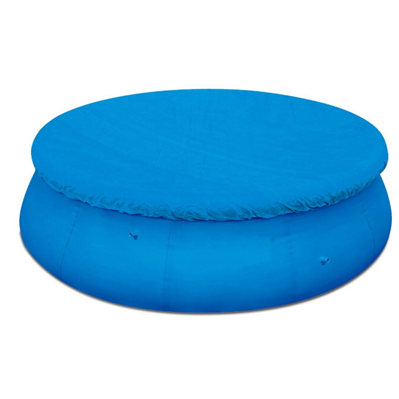 Protection ronde de piscine à poussière, protection solaire bleue Wbb15171