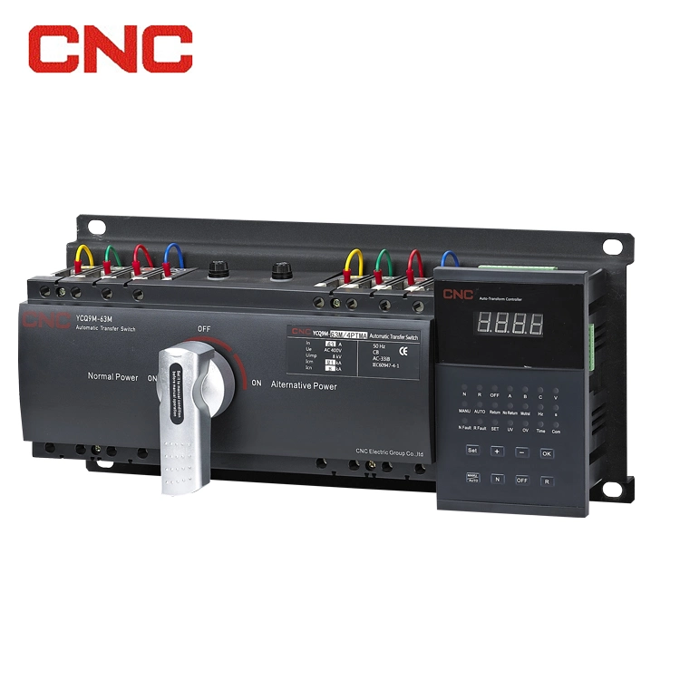 AC 400V CNC Changeover Automatic Transfer Switch with CE Good Service