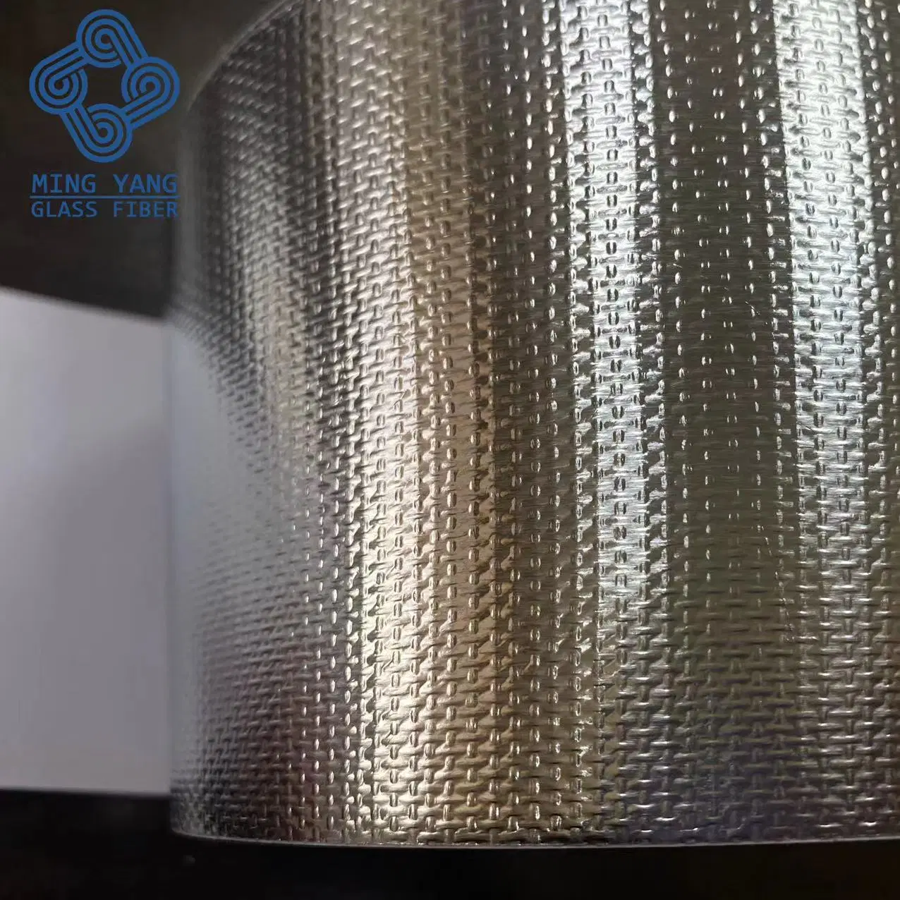 Prueba de agua de plata de buena calidad papel de aluminio, tejido de fibra de vidrio Cintas autoadhesivas