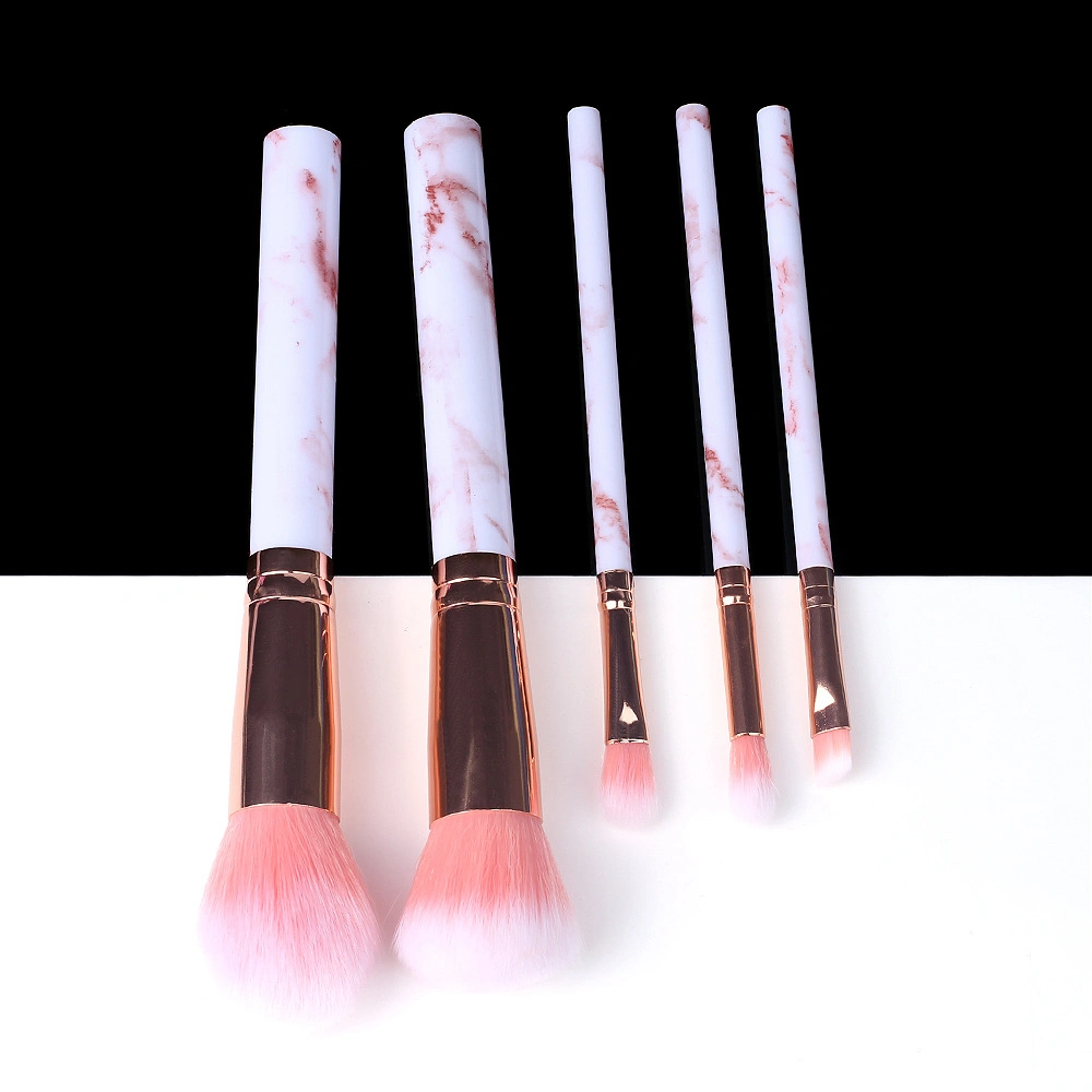 Marble Makeup Brushes Tool Brush Set Kit Professional Powder