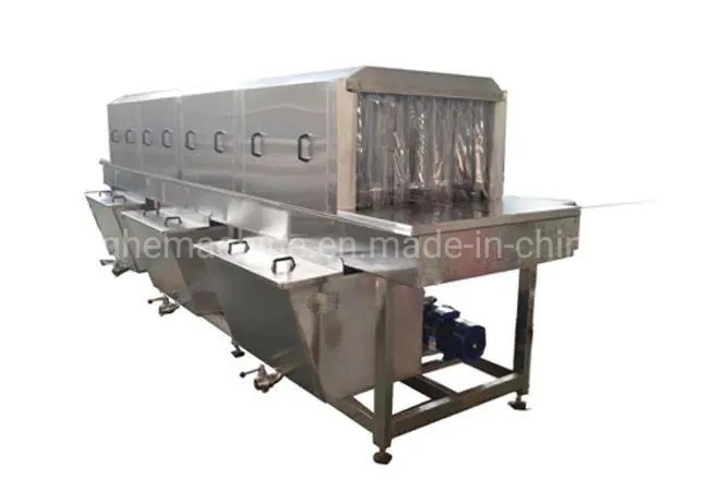 Industrial Large Full Automatic Crate Washing Machine Plastic Basket Commercial Dishwasher with Dryer for Restaurant Hotel