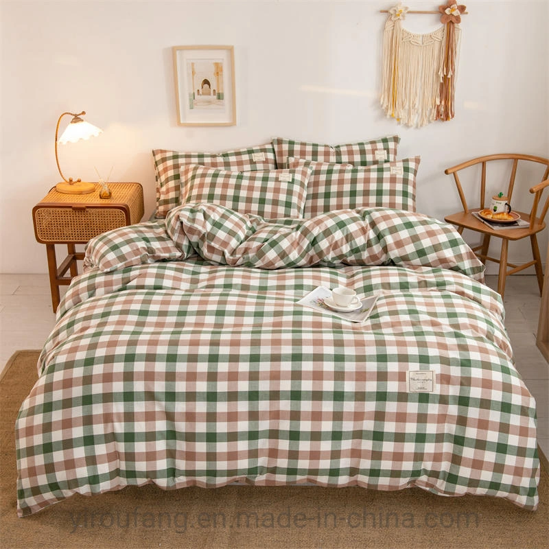 Original Factory Polyester Bed Pillow, Linen Pillowcase, Waterproof Bed Cover, 133 72 Duvet Cover Set