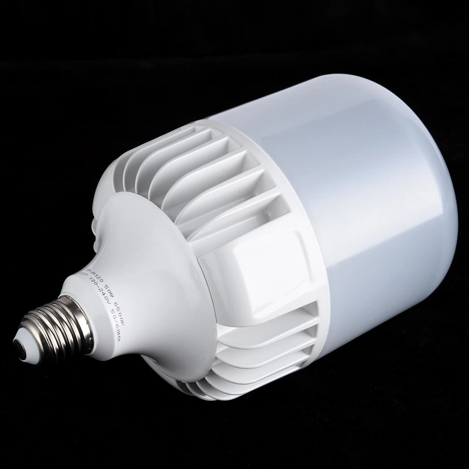 T120 40W aluminio plástico interior E27 bombilla LED con TUV CE ROHS ERP