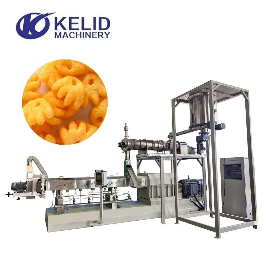 Corn Puffed Extruder Snack Machine Expand Corn Snacks Food Machinery Production Line