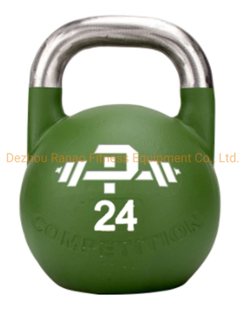 Home Gym Logo Custom Kettle Bell Strength Training Fat Reduction and Weight Loss Smooth Kettle Bell