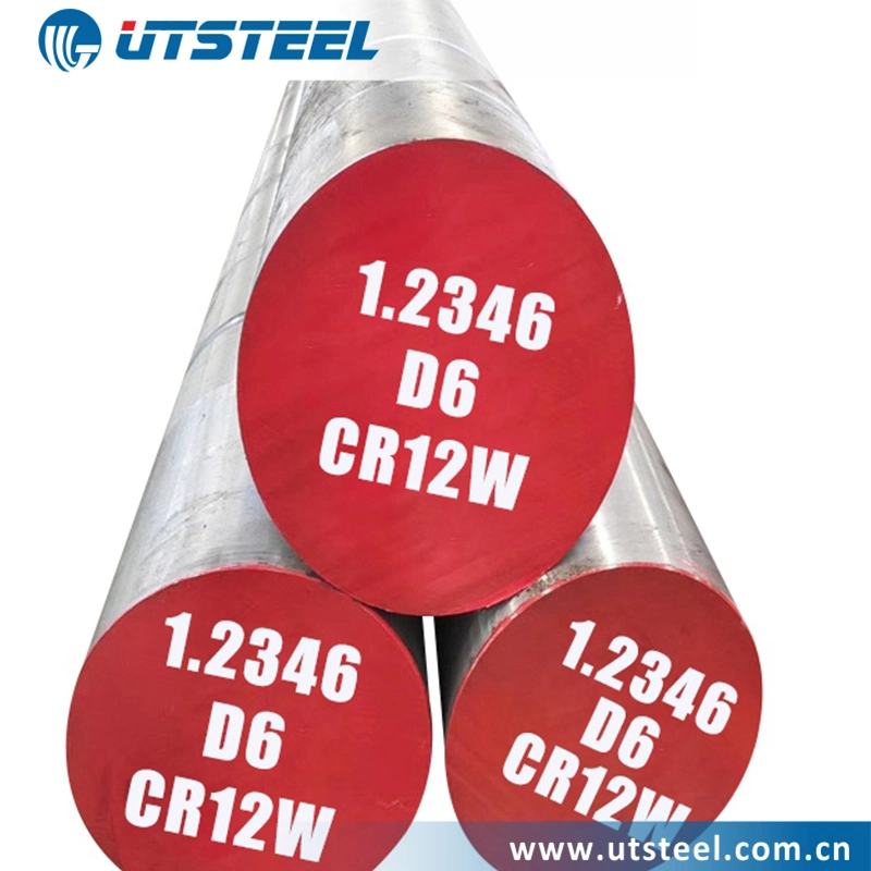 Top Seller Cr12W D6 de superficie brillante de dos caras planas de corte en frío de acero de la VSG Trabajo bloque de acero SKD2 CR12W Steel