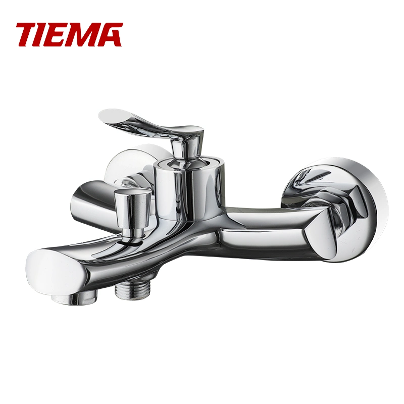 Tiema Wall Mounted Bathroom Medium Bath Faucet