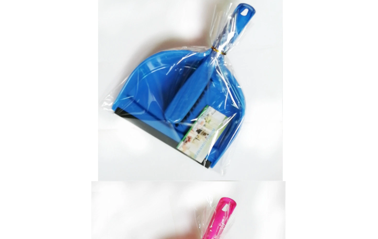 Set Plastic Dustpan BSCI Factory Plastic Sweep Barroom Set Barom Y juego de cubo de basura Cleaning Dustpan