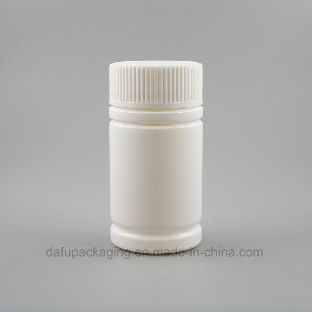 60ml HDPE Plastic Packaging Pill Capsule Tablet Bottle with Cap