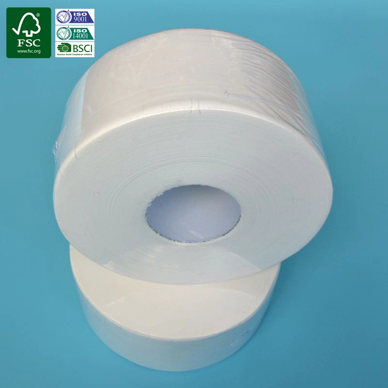 Virgin Wood Zellstoff Kommerzielle Jumbo Roll Toilettenpapier