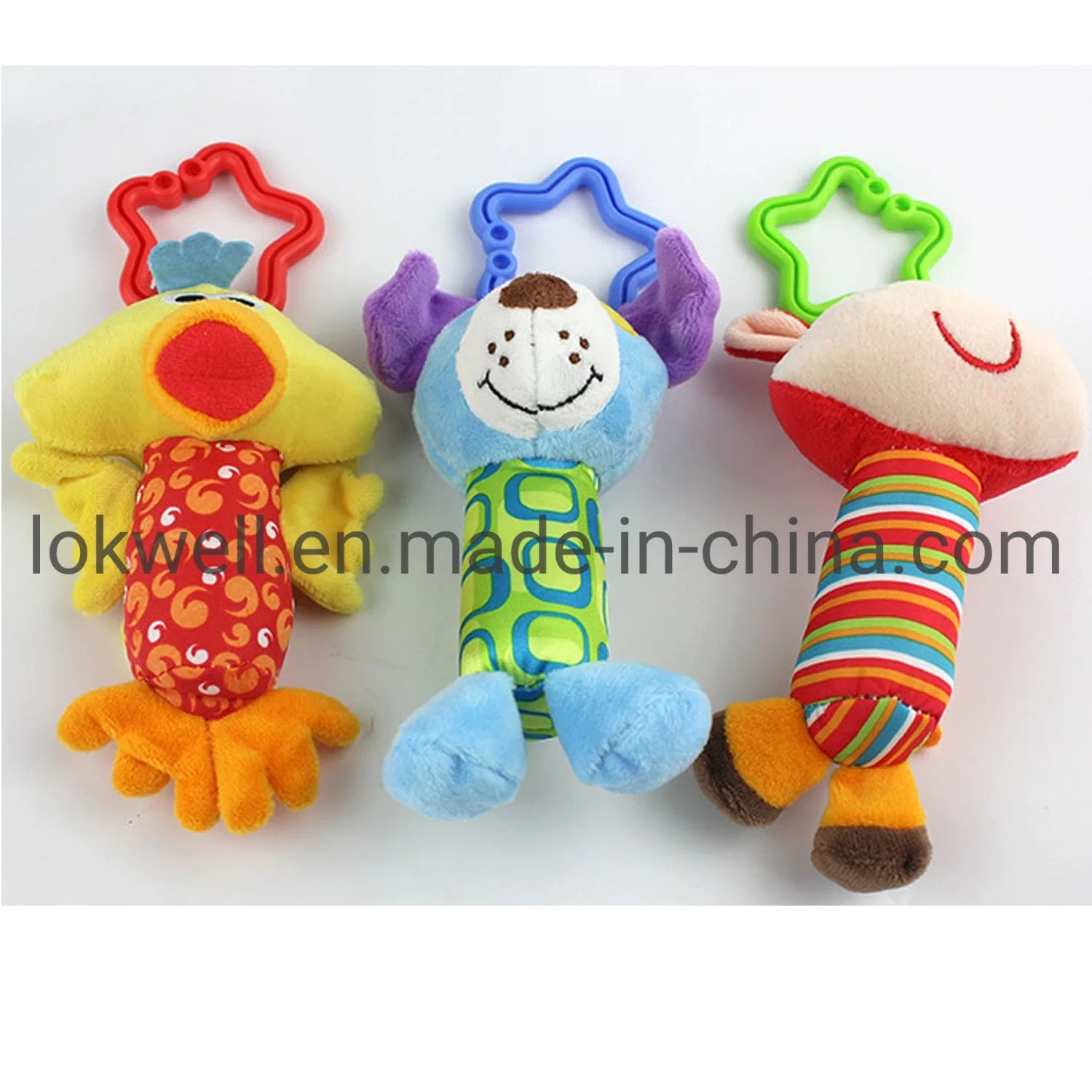 Infant Education Sounder Doll Plush Toys Pendant