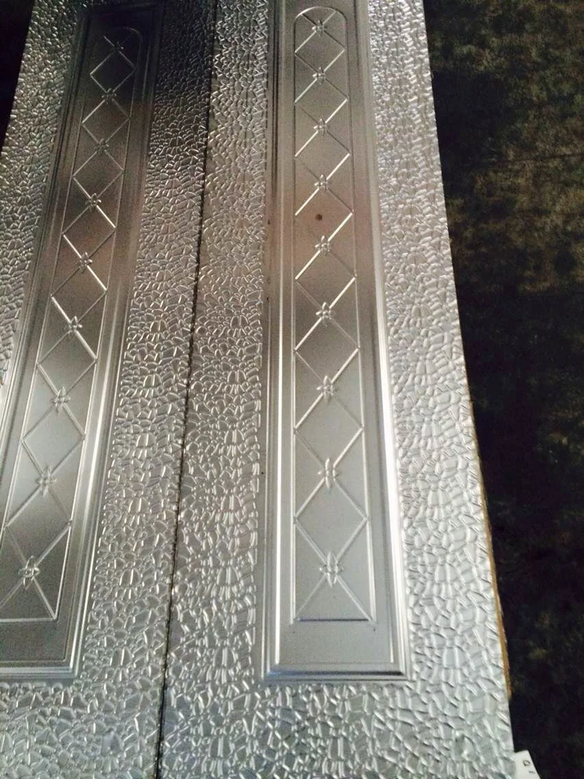 3D Pressed Steel Door Skin/Steel Sheet/Steel Plate (RA-C005)